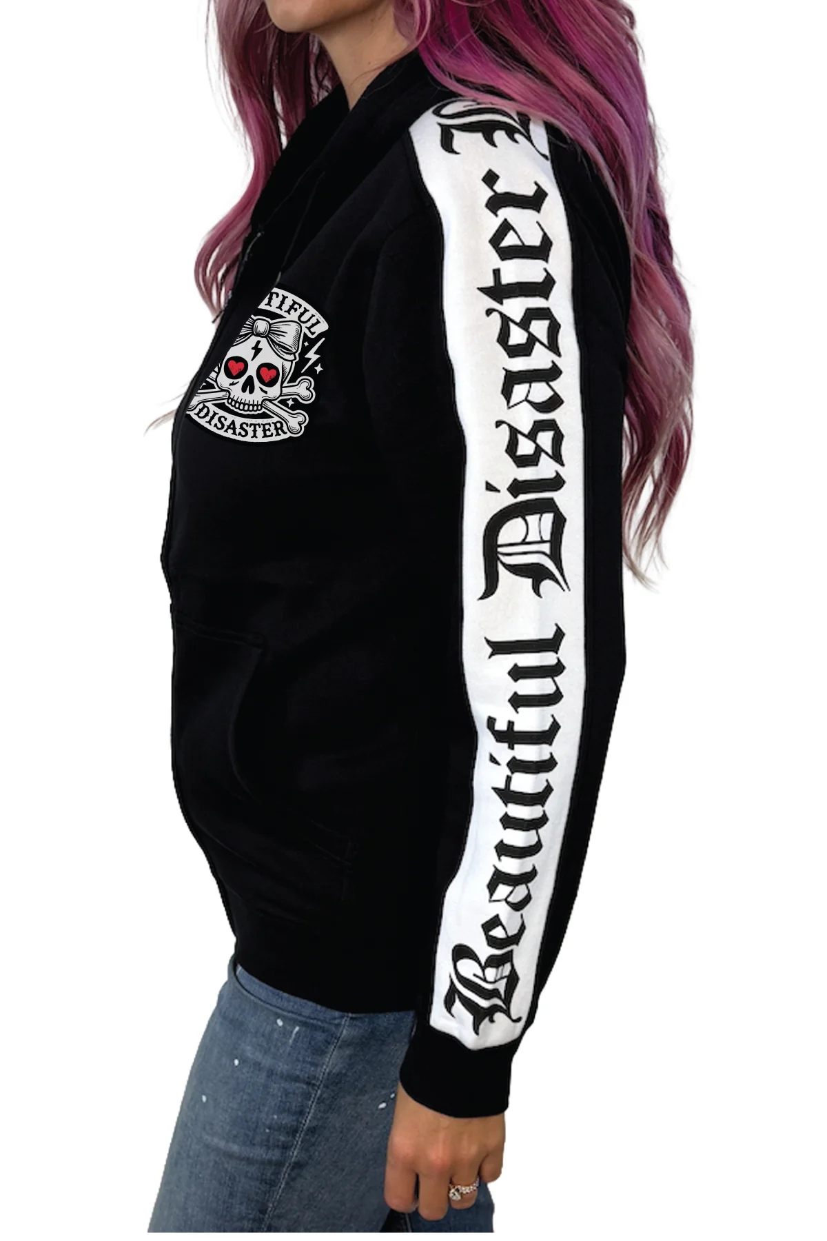Badge Of Honor Zip Hoodie - Image 5