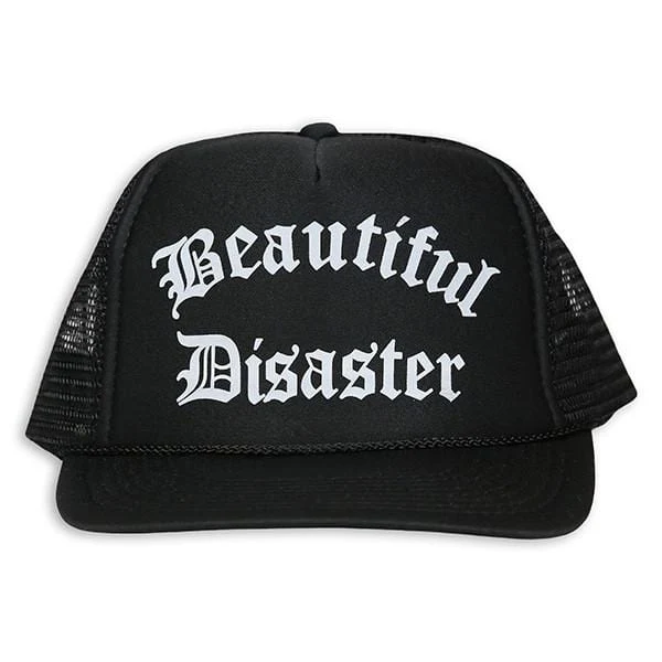 Beautiful Disaster Trucker Hat - Black - Image 3