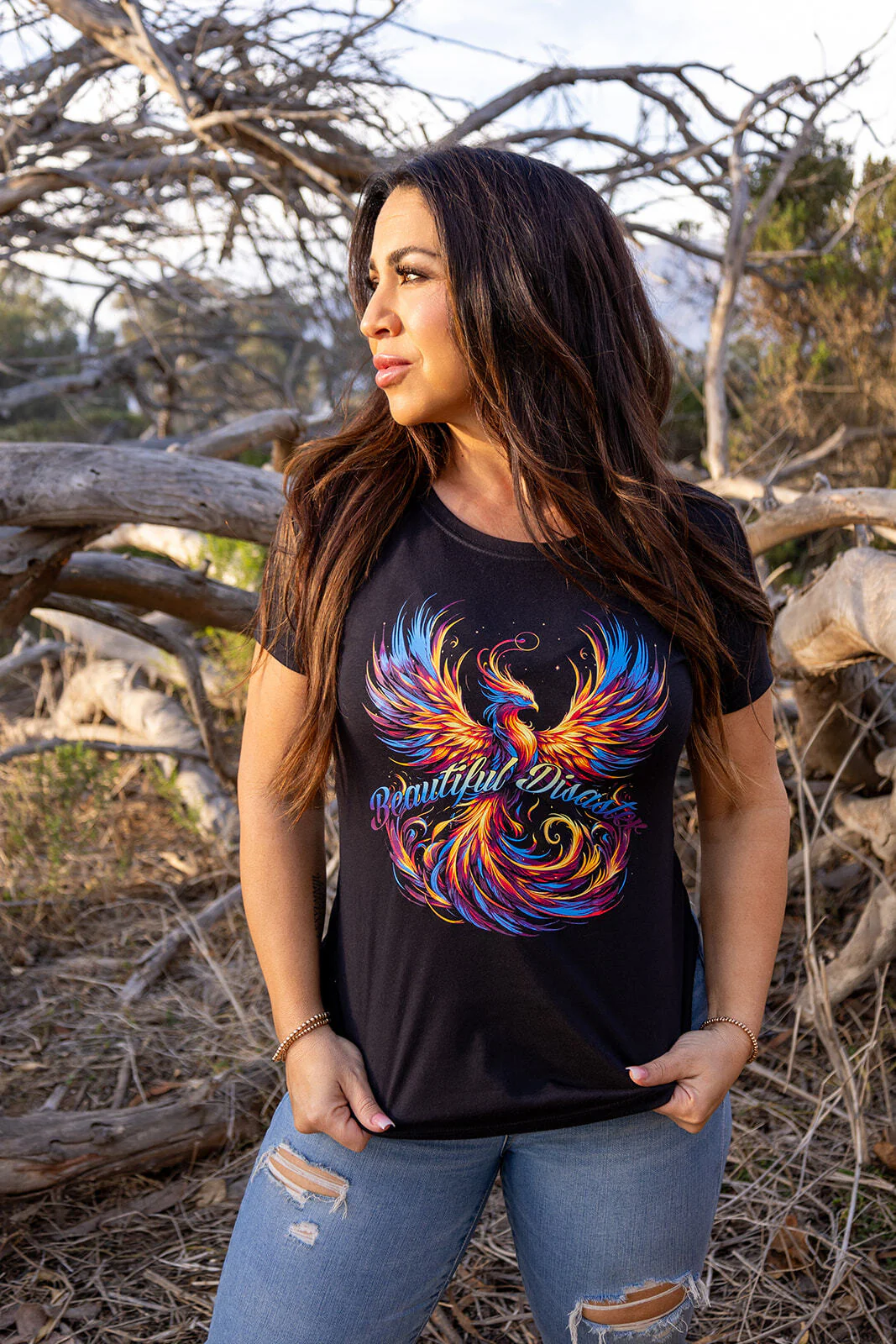 Phoenix 6 Scoop Tee - Image 5