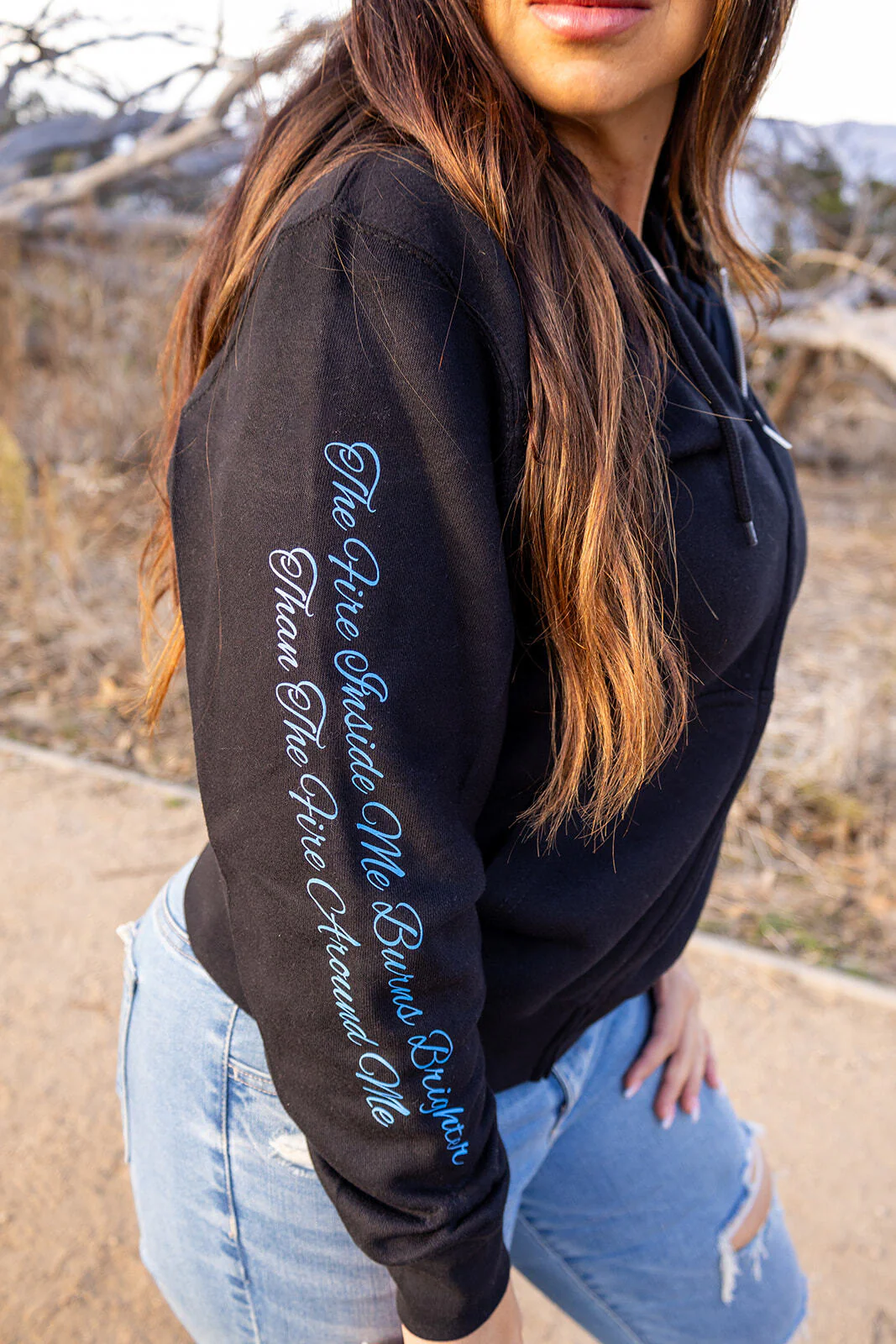 Phoenix 6 Zip Hoodie - Image 5