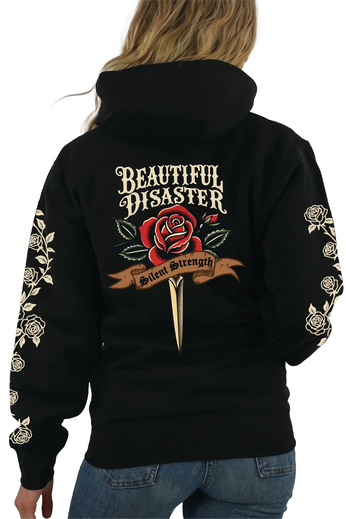 Silent Strength Pullover Hoodie - Image 5