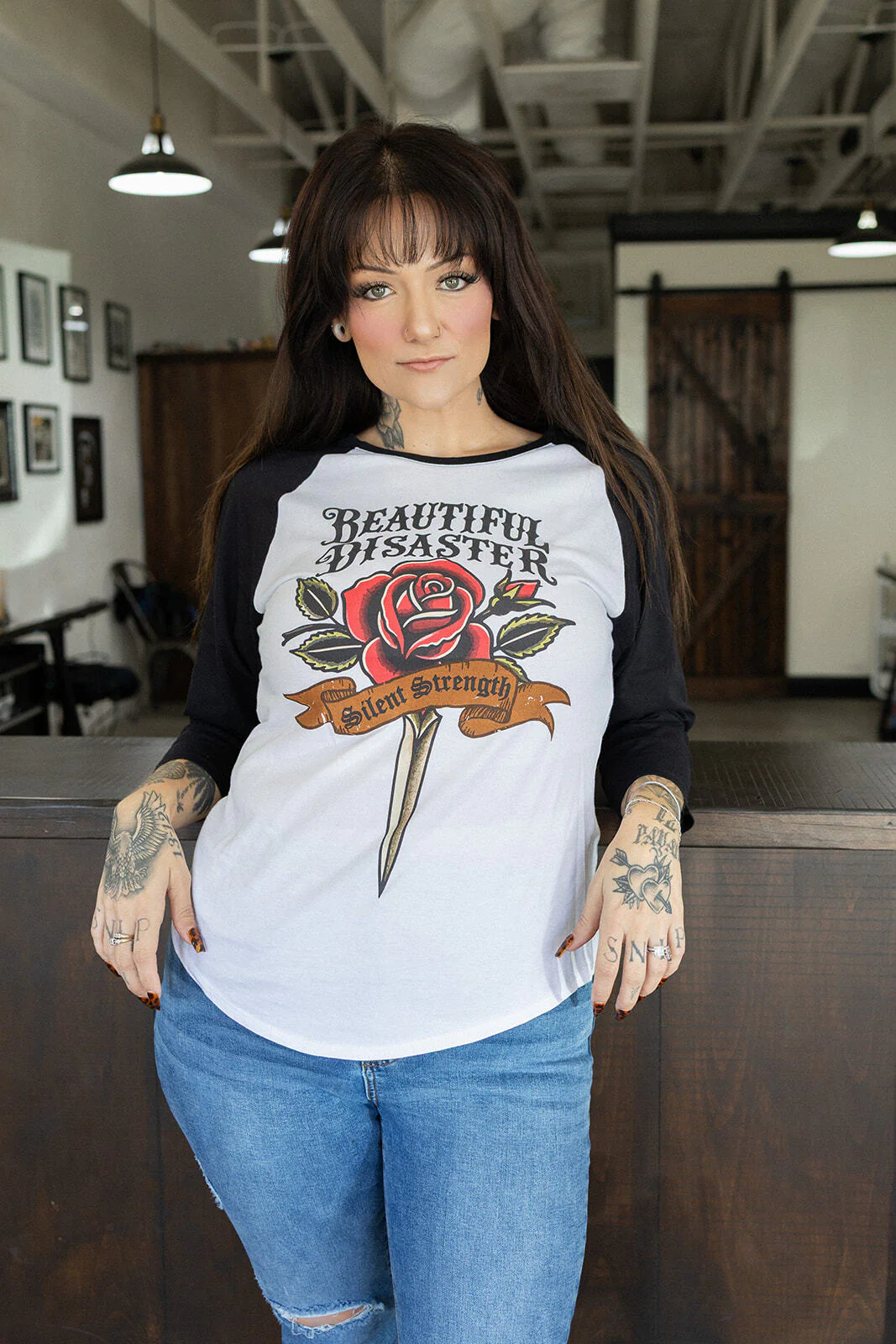 Silent Strength Raglan - Image 7